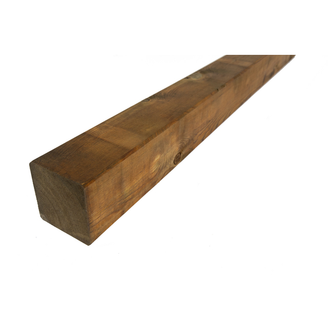 95X95 STOLPE ROYAL BRUN 4,8M MONTAGE&SKÖTSEL ENL. ANV.